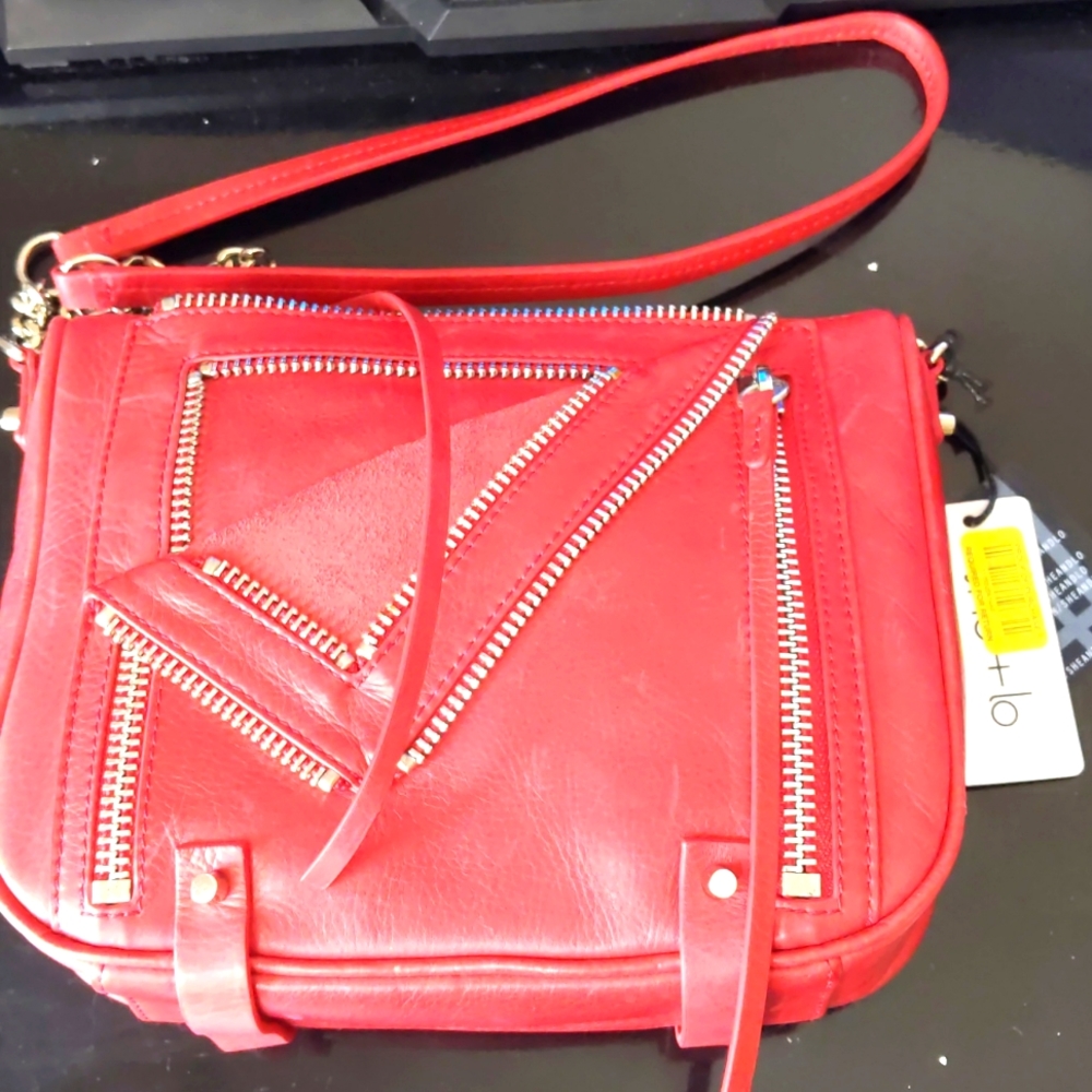 She+Lo handbag genuine leather NWT
